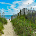 What is the quietest beach in nc?